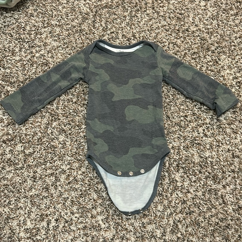Cooper pearl camp onesie